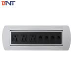 Conference Room Table  Flip Up Power Data Connector With 110V~240V Rated Voltage for sale