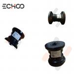 Track Roller For Yanmar YB451 Mini Excavator Undercarriage Components