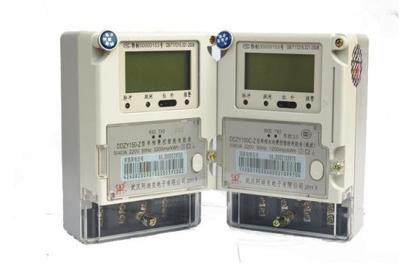 AMR System Smart Electric Meter Single Phase Two Wire RS485 Communication DLMS / COSEM