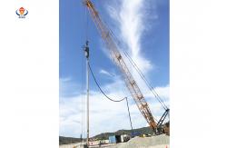 China 180kw Bvem Bottom Feed Vibroflotation Equipment Stone Column Pile Making Machine supplier