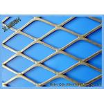 Diamond Hole Aluminum Flattened Expanded Sheet 1.2 X 2.4m Nature Surface