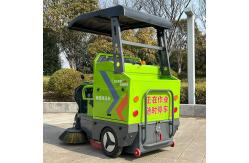 China Industrial Electric Sweeper Powerful Suction For Large Area Cleanup supplier