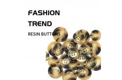 China Custom Novelty Bulk ing Buttons Fashion Fisheye Resin Button Suits Sweater Shirt supplier