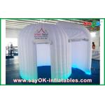 Inflatable Party Decorations LED Lighting Inflatable Photobooth Oxford Cloth Portable For Advertising for sale