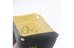 China OEM See Through Pouches Gravure Printed Kraft Paper Bag With Transparent Window supplier