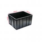 SMT Rack Black PCB Storage ESD Safe Plastic Boxes Bins Glossy Lamination for sale