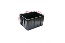 China SMT Rack Black PCB Storage ESD Safe Plastic Boxes Bins Glossy Lamination supplier