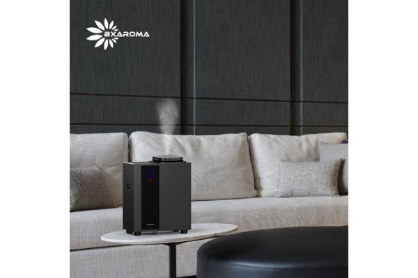 900m3 Coverage HVAC Scent Diffuser Machine 200ml Metal Hotel Sent Machine