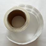 Waterproof Round Label Stickers Custom Image Text Printing Private Adhesive Label