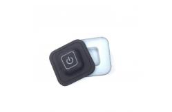 China Laser Carving Silicone Keypad Button Backlit Rubber Electronic Button supplier