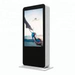 Sunlight Readable Digital Totem Display , Digital Display Totem 55 Inch Floor Standing for sale