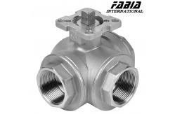 China Welding High Pressure Three Way Valve For Room Temperature supplier