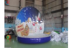 China Inflatable Christmas Snowflake Winter Snowman Theme Inflatable Ball supplier