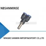 PYJ 3 Way Pneumatic Equal Tee Y Pipe Connector One Touch Push In Plastic Air Fittings High Quality Sanmin for sale