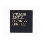 2Mbps STM32WB55CEU6 Microcontroller MCU 48UFQFN Multiprotocol Wireless 32Bit MCU for sale