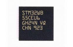 China 2Mbps STM32WB55CEU6 Microcontroller MCU 48UFQFN Multiprotocol Wireless 32Bit MCU supplier