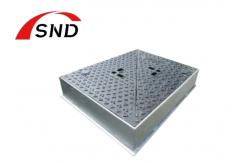 China En124 D400 Ductile Iron Access Cover Double Triangle With Accessories supplier