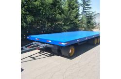 China 50 Tons Heavy Duty Transfer Cart For Material Handling Wireless Remote Control supplier