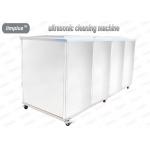 Precision Four Tank Ultrasonic Cleaner Equipment Metal Degrease With Drying for sale