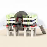 400T/H Capacity High Speed Gravel Crusher Machine Shaft Impact Crusher for sale