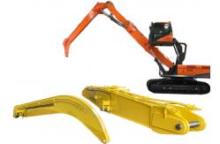 China Grab Scrap Metal Material Handler Excavator Arm Q355B Customization Available supplier