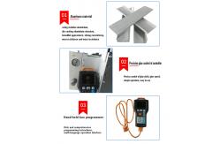 China XHL-D551R PUH Heating Axis Rotation Dispensing Desktop 3 Axis Glue Dispenser Machine supplier