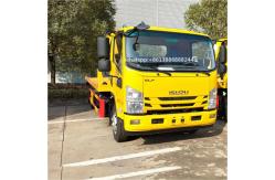China Isuzu 8 Tons Multifunction Plat Form Wrecker Body Tow Truck supplier