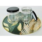 Custom Logo Printing Sealed Glass Jar Bottle Customized Label For Honey Jar for sale