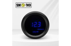 China LED 52mm Voltmeter Gauge Auto Mobile Meter Led Display Plastic Net supplier