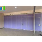 US Acoustic Operable Room Divider Movable Wooden Partition Wall For Auditoriums for sale