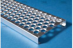 China Round Holes Galvanized Steel Plank Grating	Perforated Anticorrosion supplier