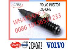China Truck Diesel Fuel injector VOE21340612 21340612 for excavator EC360 EC460 supplier
