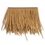 Dajia Plastic Thatch Roofing Material , 500mm Straw Roof Material for sale