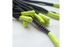 China Shiny Silicone Ends Polyester Fibers 90cm Braided Silk Cord supplier