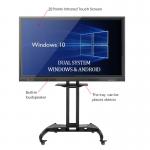 400cd/m2 Touch Screen Interactive Whiteboard CCC No Folded For Classroom for sale