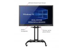China 400cd/m2 Touch Screen Interactive Whiteboard CCC No Folded For Classroom supplier