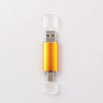 Metal 256GB OTG USB Flash Drive Laser Logo For Android Iphone for sale