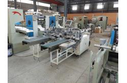 China Semi Automatic Manual Facial Tissue Paper Multiple Bags Packing Machine supplier