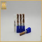 Standard Size Carbide End Mill 4 Flutes Unequal Helix Flat Type for sale