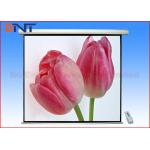Portable Rear Projection Projector Screen , 100 Inch Projector Screen Matte Fabric for sale