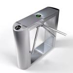 Security Tripod Turnstile Gate Supermarket Access Control Manual Semi Automatic
