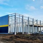 Modern Commercial Metal Building Customized Factory Steel Structure Construction for sale