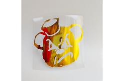 China Elastic Metallic Heat Transfer Washable HTV Custom Heat Transfer Designs supplier