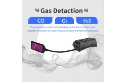 China firefighter Helmet Mounted Video Camera IP66 10 Meters Visible OS Android 8.1 supplier