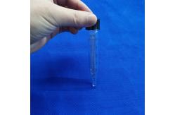 China Borosilicate Glass Testing Oil Centrifuge Tube With Screw Head Plastic Lid supplier