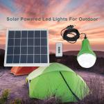 Portable Led Lamps 2600mah Solar Panel Energy System For Homes