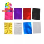 Resealable Plastic Pouches Packaging Three Side Seal Small Mylar For Herbs / Cookies