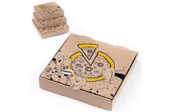 China Food Packaging Pizza Takeaway Boxes Custom Printed Corrugated Carton supplier