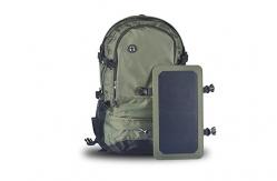 China Outdoor Camping Solar Charger Bag / Solar Powered Backpack Polyester Material supplier