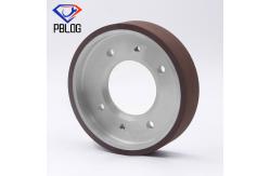 China Slate Edge Resin Grinding Wheel Four Sided 150MM Diamond Cup Shape supplier